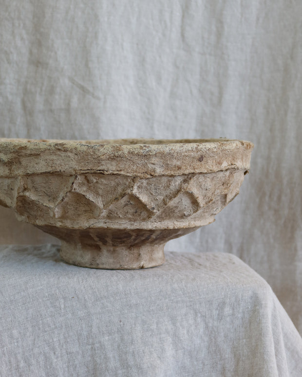 Large Paper Mache Bowl 10