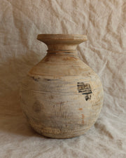 Large Wood Vase 17