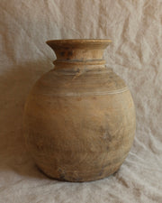 Large Wood Vase 18