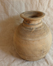 Large Wood Vase 18