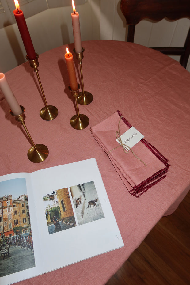 Dusty Pink Tablecloth