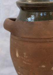 Turkish Vase with Green Glaze