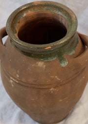 Turkish Vase with Green Glaze