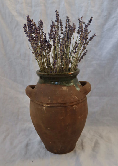 Turkish Vase with Green Glaze