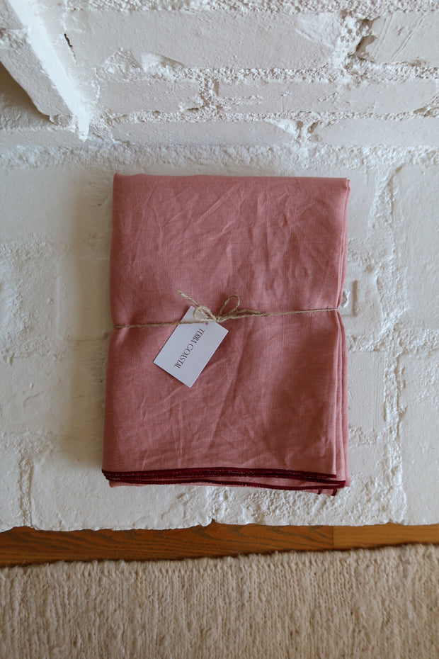 Dusty Pink Tablecloth