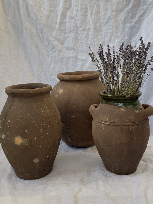 Turkish Vase with Green Glaze