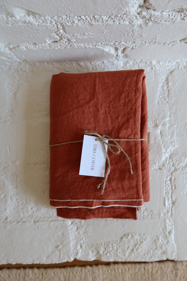 Terracotta Tablecloth